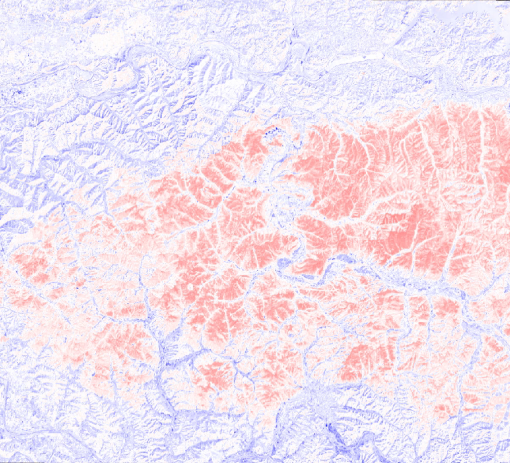 Wildfire damage analysis example with QueryGIS
